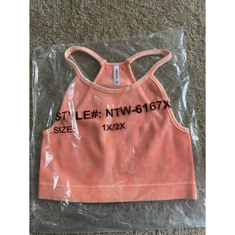 NWT zenana 1x/2x coral brami